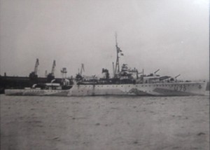 The Sloop HMS Egret.